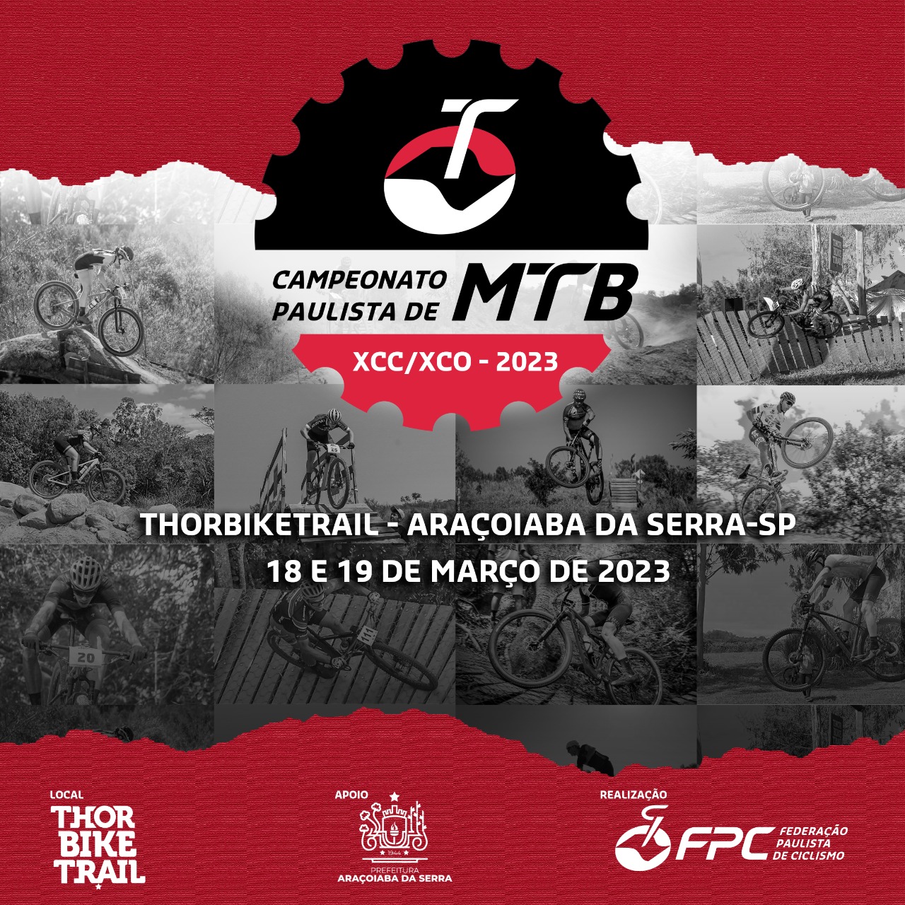 Campeonato Paulista de MTB 2022 acontece em abril em Aroçoiaba da
